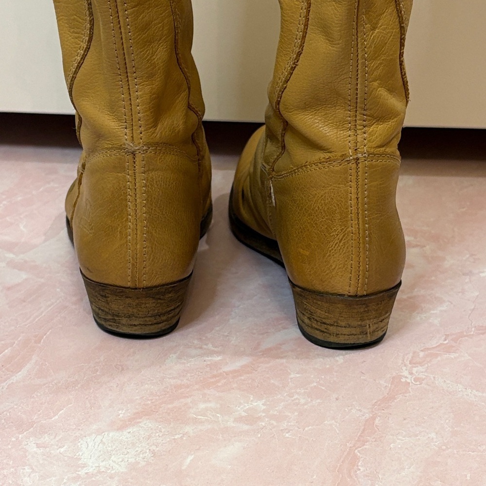 MTNG Camel Knee High Boots - Picture 5 of 10